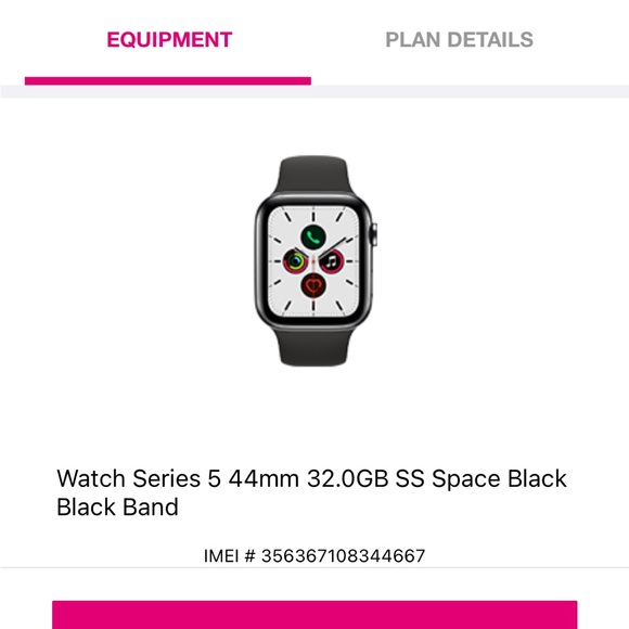 Apple Watch Series 5 44mm space black